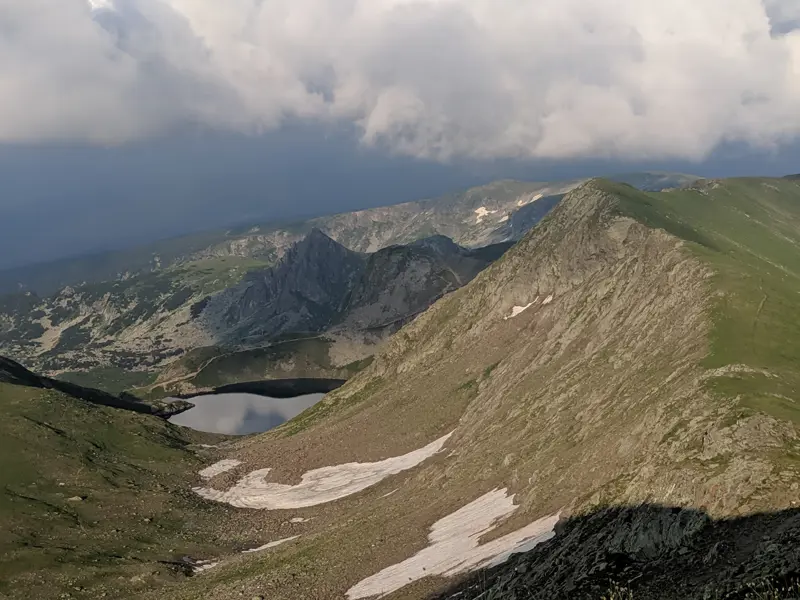 Okoto Lake, seen from Otovitsa Peak