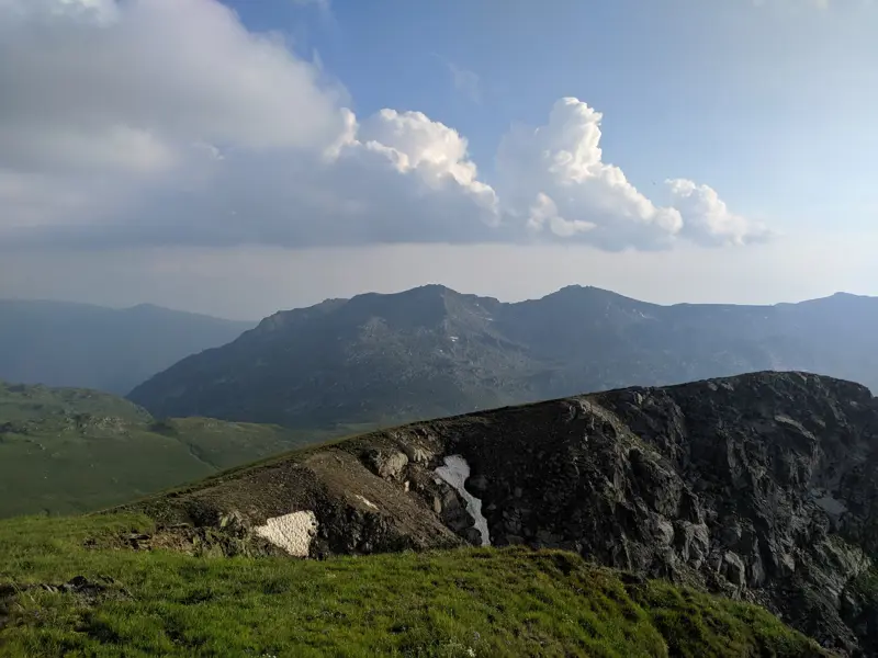 Kalin Peaks, seen from Otovitsa Peak