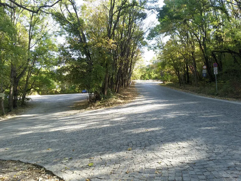 Parking lot near Dragalevtsi Monastery
