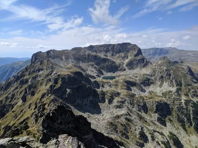 Malyovitsa, as see from Orlovetz Peak