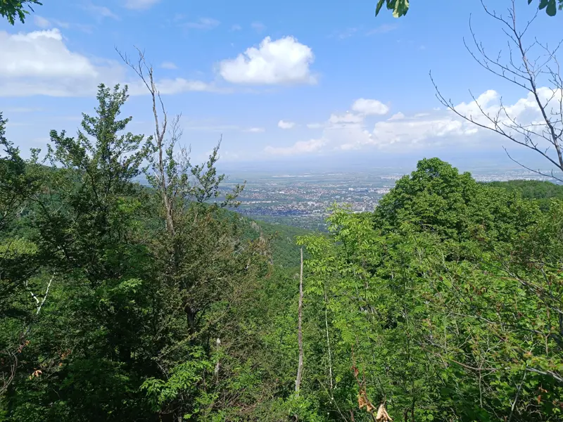 View of the Boyana River Valley and Sofia