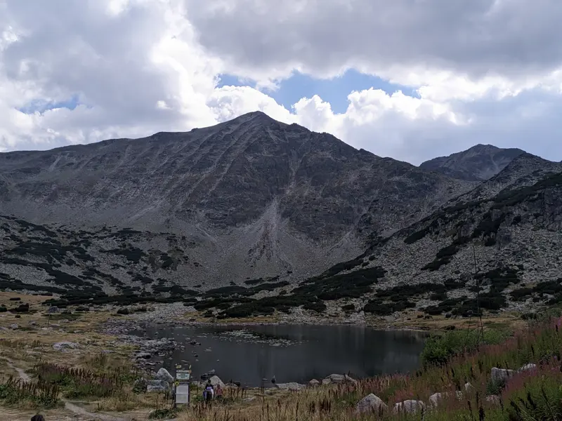 Irechek Peak and the Lower Musala Lake